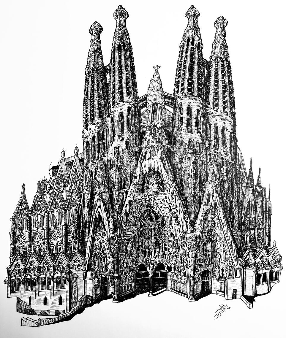 La Basilica de la Sagrada Familia